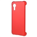 Samsung Galaxy Xcover 5 Gummierte Kunststoff Hülle - Rot