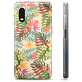 Samsung Galaxy Xcover Pro TPU Hülle - Pinke Blumen