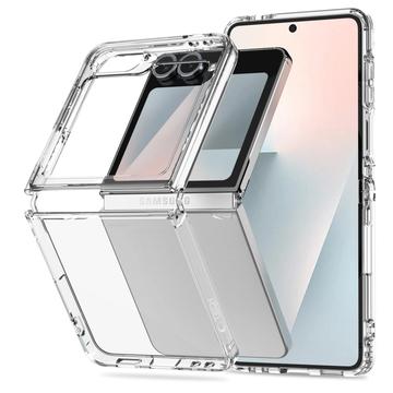 Samsung Galaxy Z Flip6/Flip7 FE Tech-Protect Flexair Hybrid Hülle - Durchsichtig