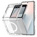 Samsung Galaxy Z Flip6/Flip7 FE Tech-Protect Flexair Magnetisch Hybrid Hülle - Durchsichtig