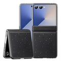 Samsung Galaxy Z Flip7 Dux Ducis Stex Stern Muster Hülle - schwarz