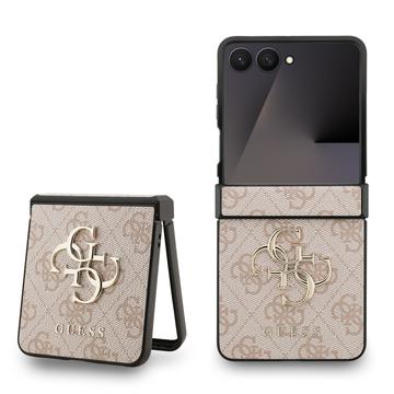 Samsung Galaxy Z Flip7 Guess 4G Big Metal Logo Hybrid Hülle