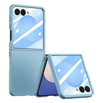 Samsung Galaxy Z Flip7 Kunststoffgehülle mit äußerem Panzerglas