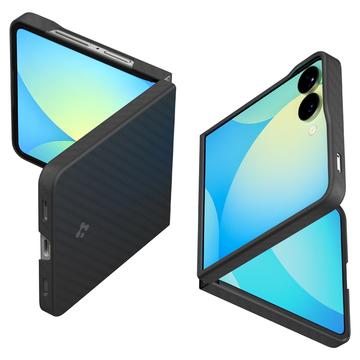 Samsung Galaxy Z Flip7 Spigen AirSkin Hülle - Aramid Schwarz