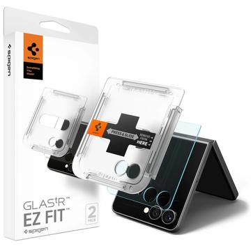 Samsung Galaxy Z Flip7 Spigen Glas.tR Ez Fit Panzerglas - 9H - 2 Stk.