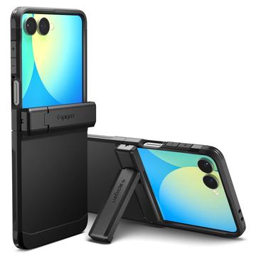 Samsung Galaxy Z Flip7 Spigen Tough Armor Pro Mag Hülle - schwarz