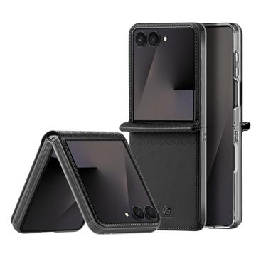 Samsung Galaxy Z Flip8 Dux Ducis Bril Flip Hülle - Schwarz