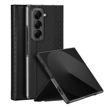 Samsung Galaxy Z Fold Special Dux Ducis Bril Flip Hülle - Schwarz