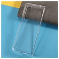 Samsung Galaxy Z Fold3 5G Gummierte Kunststoff Hülle - Durchsichtig