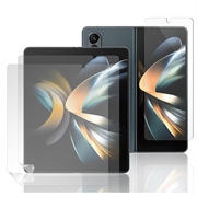 Samsung Galaxy Z Fold4 Flex Hybridfolie und gehärtetes Glas - Klar