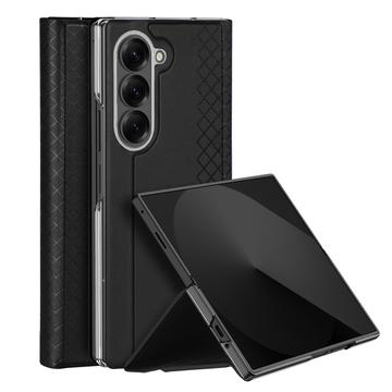 Samsung Galaxy Z Fold7 Dux Ducis Bril Flip Hülle - Schwarz