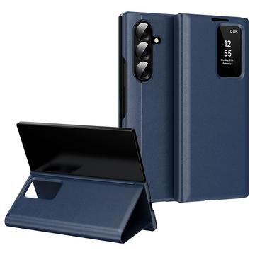 Samsung Galaxy Z Fold7 Smart Clear View Flip Hülle mit Kartenschlitz