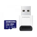 Samsung PRO Plus microSD-Karte 256GB + USB-Kartenleser (2023) MB-MD256SB/WW - 256GB