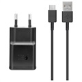 Samsung USB-C ladegerät mit Schnellladefunktion EP-TA200EBE - Bulk - Schwarz