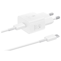 Samsung USB-C Power Adapter mit Kabel EP-T2510XWEGEU - 25W - Weiß