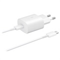 Samsung USB-C ladegerät mit Schnellladefunktion EP-TA800XWEGWW - Bulk - Weiß