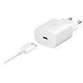 Samsung USB-C ladegerät mit Schnellladefunktion EP-TA800XWEGWW - Bulk - Weiß