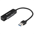 Sandberg USB 3.0 to SATA Link Festplatte Adapter - Schwarz