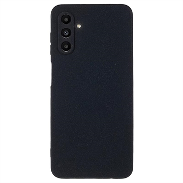 Samsung Galaxy A04s/A13 5G Sandstone Serie TPU Hülle - Schwarz