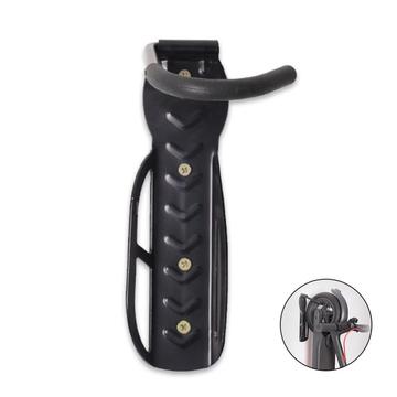 Scooter- und Fahrradhalter / Fahrradhaken für die Wand - Schwarz