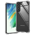 Samsung Galaxy S21 FE 5G Kratzfest Hybrid Hülle - Durchsichtig