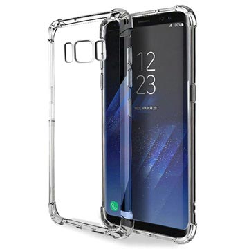 Kratzfest Samsung Galaxy S8 Hybrid Hülle - Durchsichtig