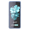 Kratzfeste Samsung Galaxy Z Flip4 5G Hybrid Hülle - Durchsichtig