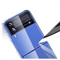 Kratzfeste Samsung Galaxy Z Flip4 5G Hybrid Hülle - Durchsichtig