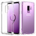 Kratzfestes Samsung Galaxy S9+ Hybrid Handyhülle - Kristall Klar