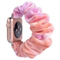 Scrunchie Apple Watch Series 7/SE/6/5/4/3/2/1 Armband - 45mm/44mm/42mm - Rosa Aprikose