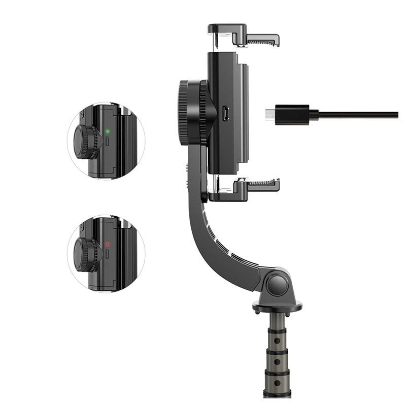 Selfie Stick mit Gimbal Stabilisator und Tripod Ständer L08