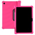 Stoßfeste Lenovo Yoga Tab 11 Silikonhülle - Hot Pink