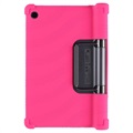 Stoßfeste Lenovo Yoga Tab 11 Silikonhülle - Hot Pink
