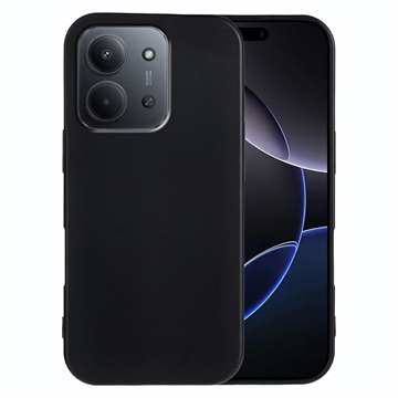 Xiaomi Redmi 15C 4G stoßfeste Silikonhülle - Schwarz