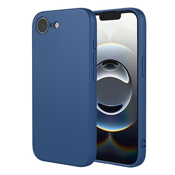 iPhone 16e stoßfeste Silikonhülle - Blau