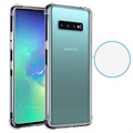 Stoßfeste Samsung Galaxy S10+ TPU Hülle - Durchsichtig