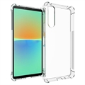 Stoßfeste Sony Xperia 10 V TPU Hülle - Durchsichtig