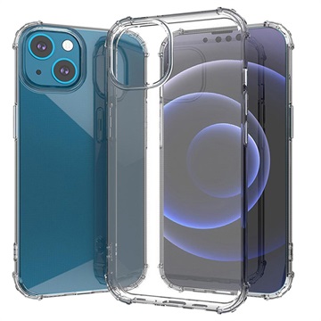 Shockproof iPhone 13 TPU Hülle - Durchsichtig