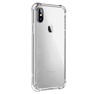 iPhone X/XS Stoßfeste TPU Hülle - Durchsichtig