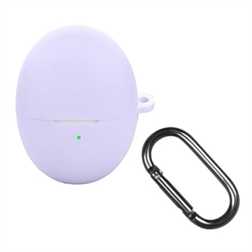 Huawei FreeBuds 6 Silikonhülle mit Karabiner - Purpur