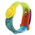 Silikon Pop It Armband für Kinder und Erwachsene - Bunt