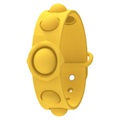 Silikon Pop It Armband für Kinder und Erwachsene - Gelb