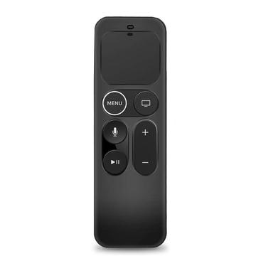 Silikon-Schutzhülle für Apple TV 4K 4th/5th Gen Remote - Schwarz