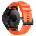 Silikonarmband - Garmin Fenix 6 GPS/6 Pro GPS/5/5 Plus - Orange