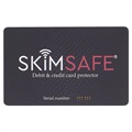 SkimSafe Antimagnetische RFID-Schutzkarte - Schwarz
