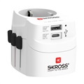 Skross Pro Light Welt Reiseadapter mit USB-C, USB-A - 1750W