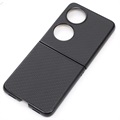 Huawei P50 Pocket Slim Cover - Karbonfaser - Schwarz