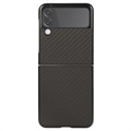 Samsung Galaxy Z Flip3 5G Slim Cover - Karbonfaser - Schwarz