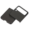 Samsung Galaxy Z Flip3 5G Slim Cover - Karbonfaser - Schwarz