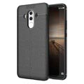 Slim-Fit Premium Huawei Mate 10 Pro TPU Hülle - Schwarz